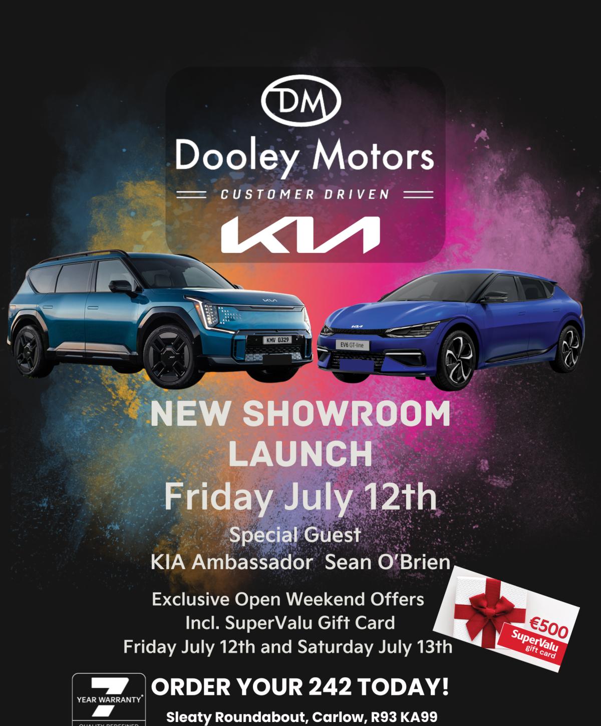 242 Open Weekend and KIA Showroom Launch 12th & 13th July