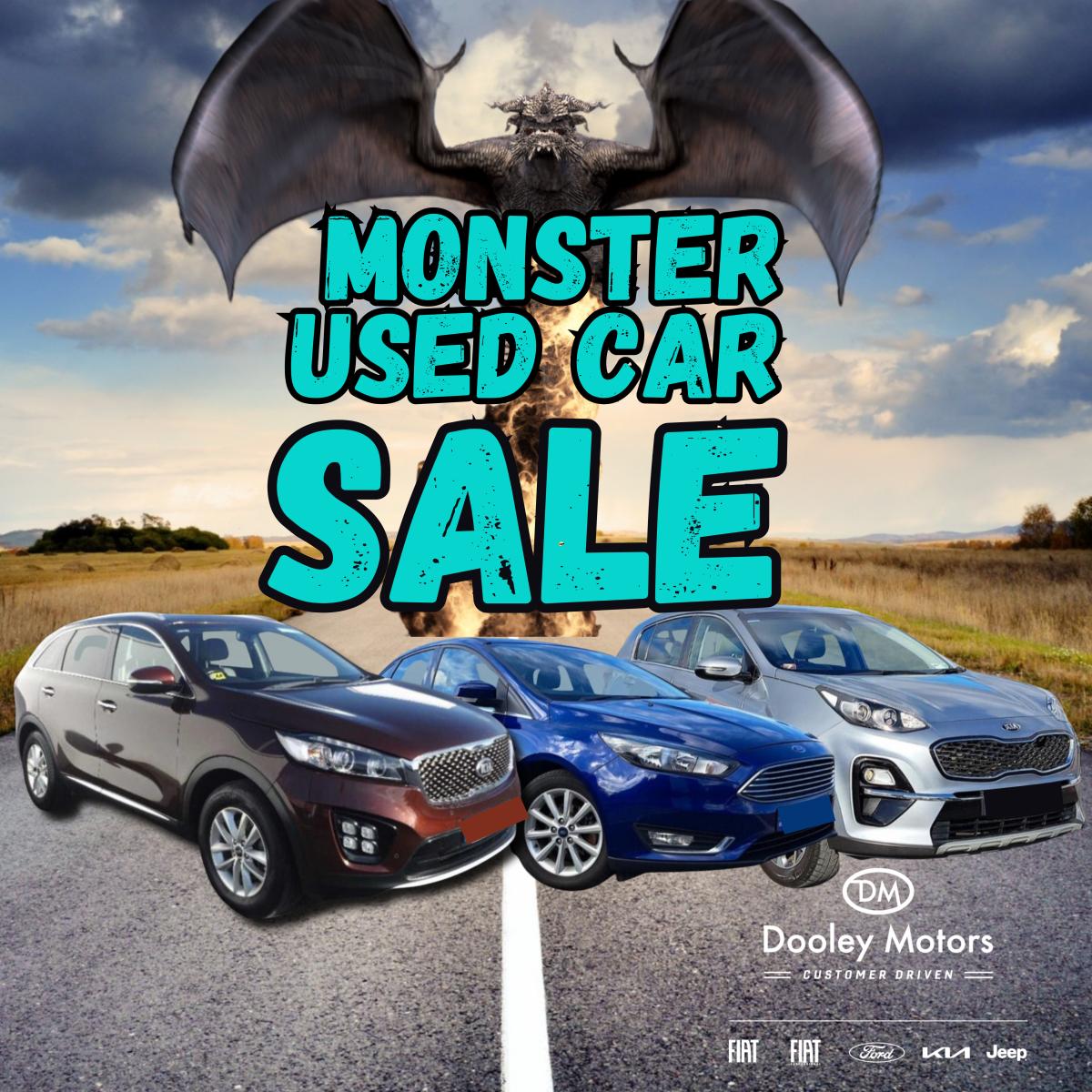 Monster Used Car Sale